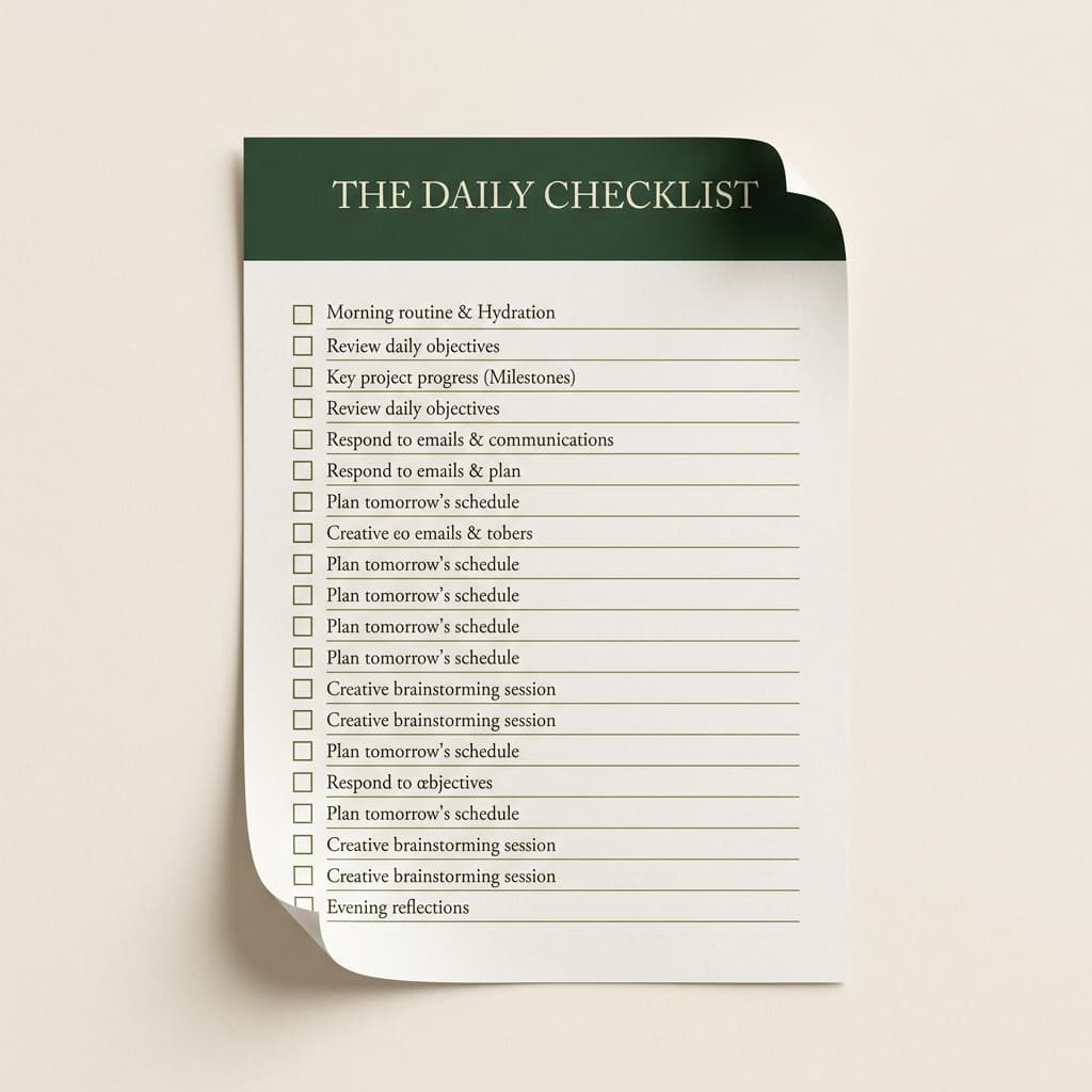 Die Überlebensmodus Checkliste™